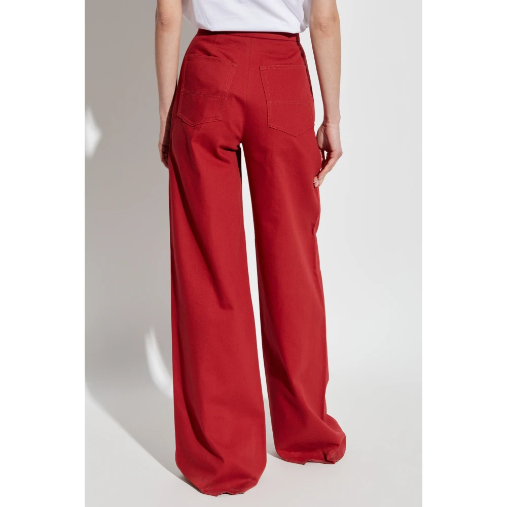 Max Mara Broek Ruggero Red Dames