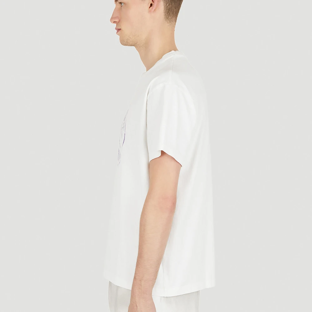 Guess American Frontier T-shirt White Heren