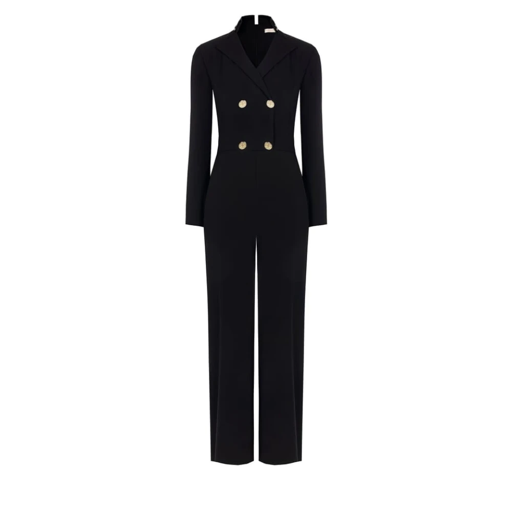 RINASCIMENTO Elegante Winter Jumpsuit Black Dames