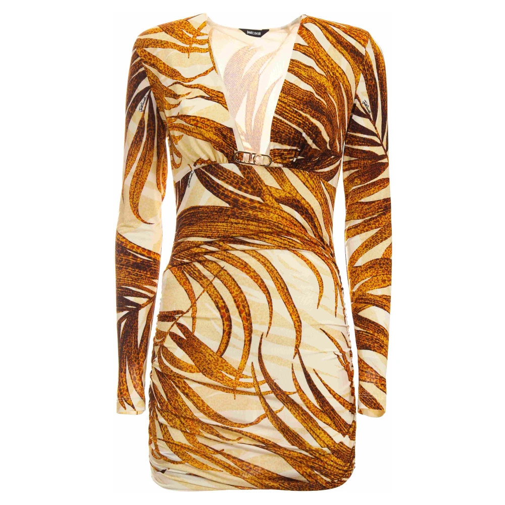 Just Cavalli Women's Yellow Short Dresses, M, Short Dress