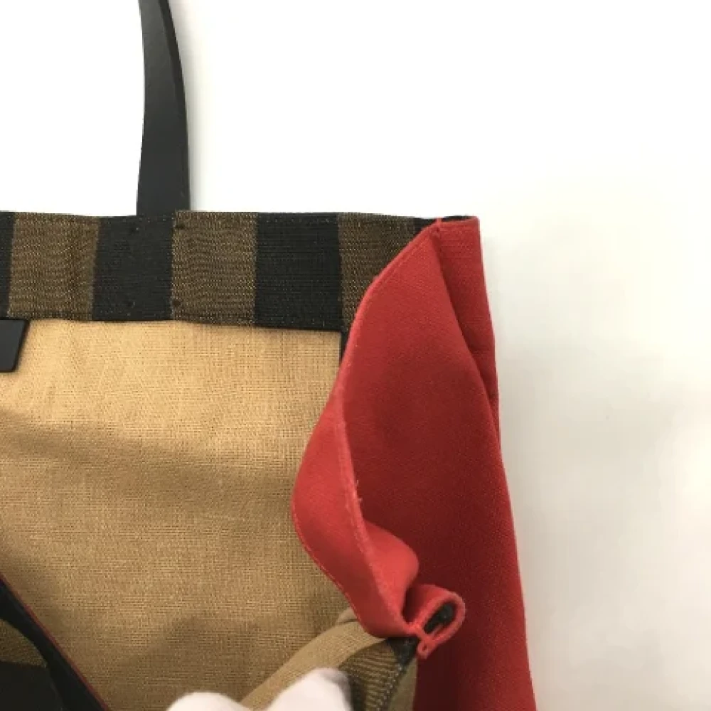 Fendi Vintage Pre-owned Fabric fendi-bags Brown Dames