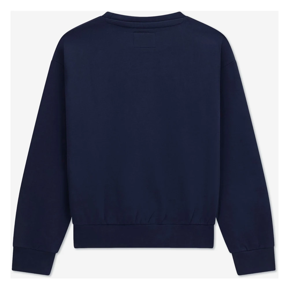 Guess Bear Logo Oversized Sweatshirt - Female - Kids Sweatshirts - Blue - 14 Y | 164 Cm - Kids - Image 2