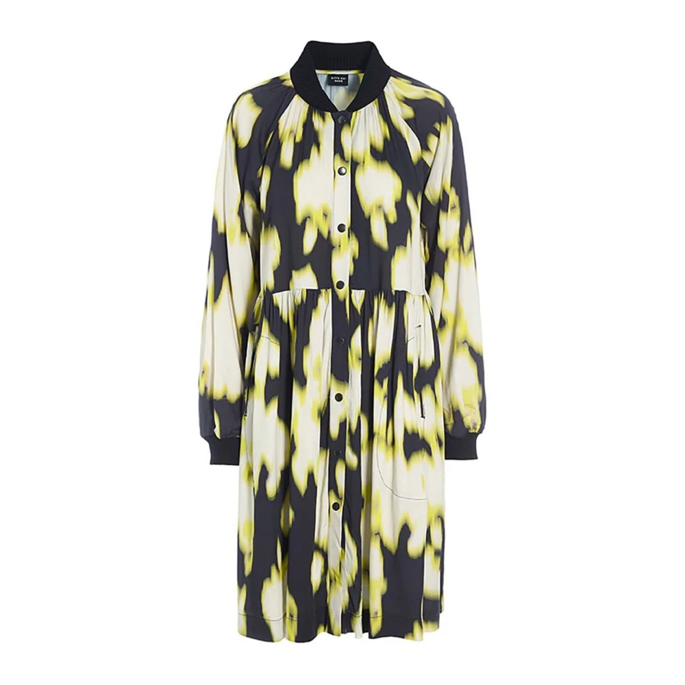 Bitte Kai Rand Lente Bloom Jurk met Rib Detail Multicolor Dames