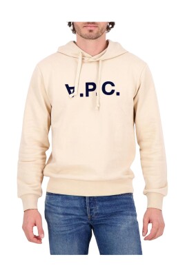 sweat-a-capuche-beige-collection-standard