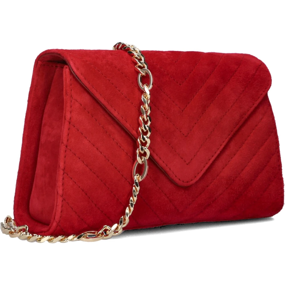 Unisa Rode Elegante Schoudertas Zcorin Red Dames