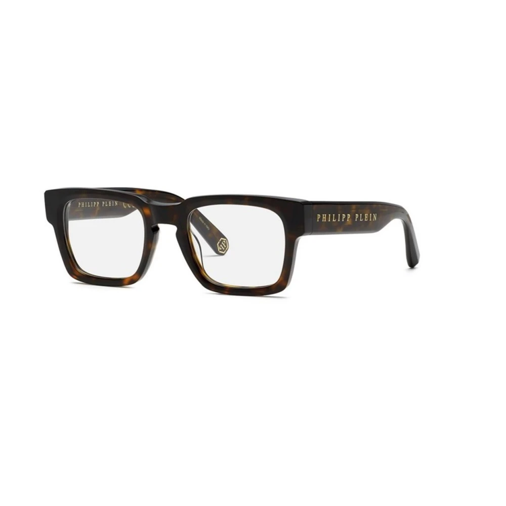 Philipp Plein Donker Havana Zonnebril Vpp145M Brown Heren