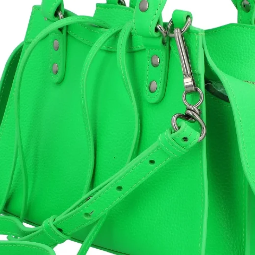 Balenciaga Vintage Pre-owned Leather balenciaga-bags Green Dames