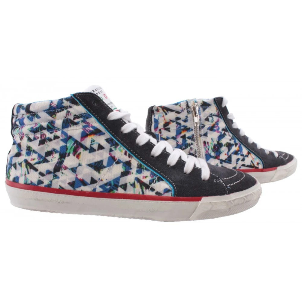 Philosophy di Lorenzo Serafini High Top Sneakers 4191 Caracas 3D Ice Heren Schoenen Veelkleurig Multicolor