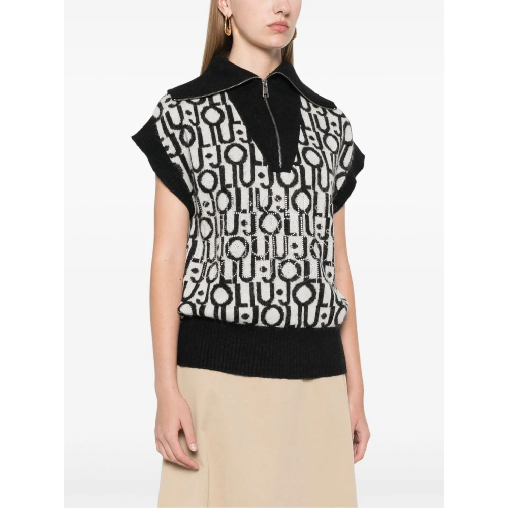 Liu Jo Nero Sweater Aw24 Dameskleding Black Dames