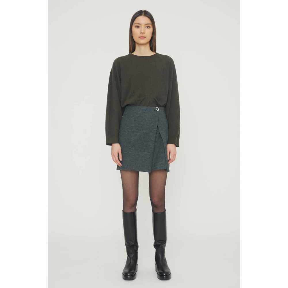 Remain Birger Christensen Luxe Merinowollen Trui Green Dames