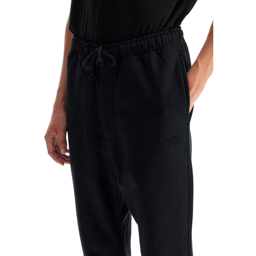 Y-3 Trekkoord Jogger Broek Black Heren