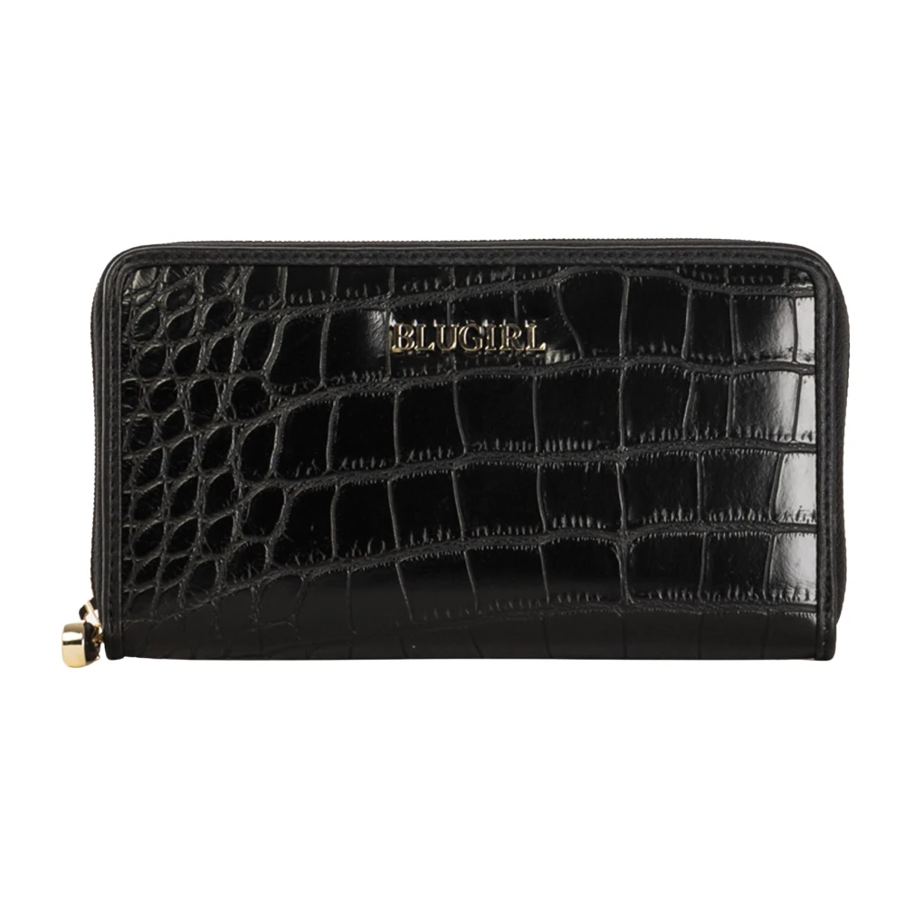 Blugirl Damesportemonnee Line R Webbing Logo Black Dames