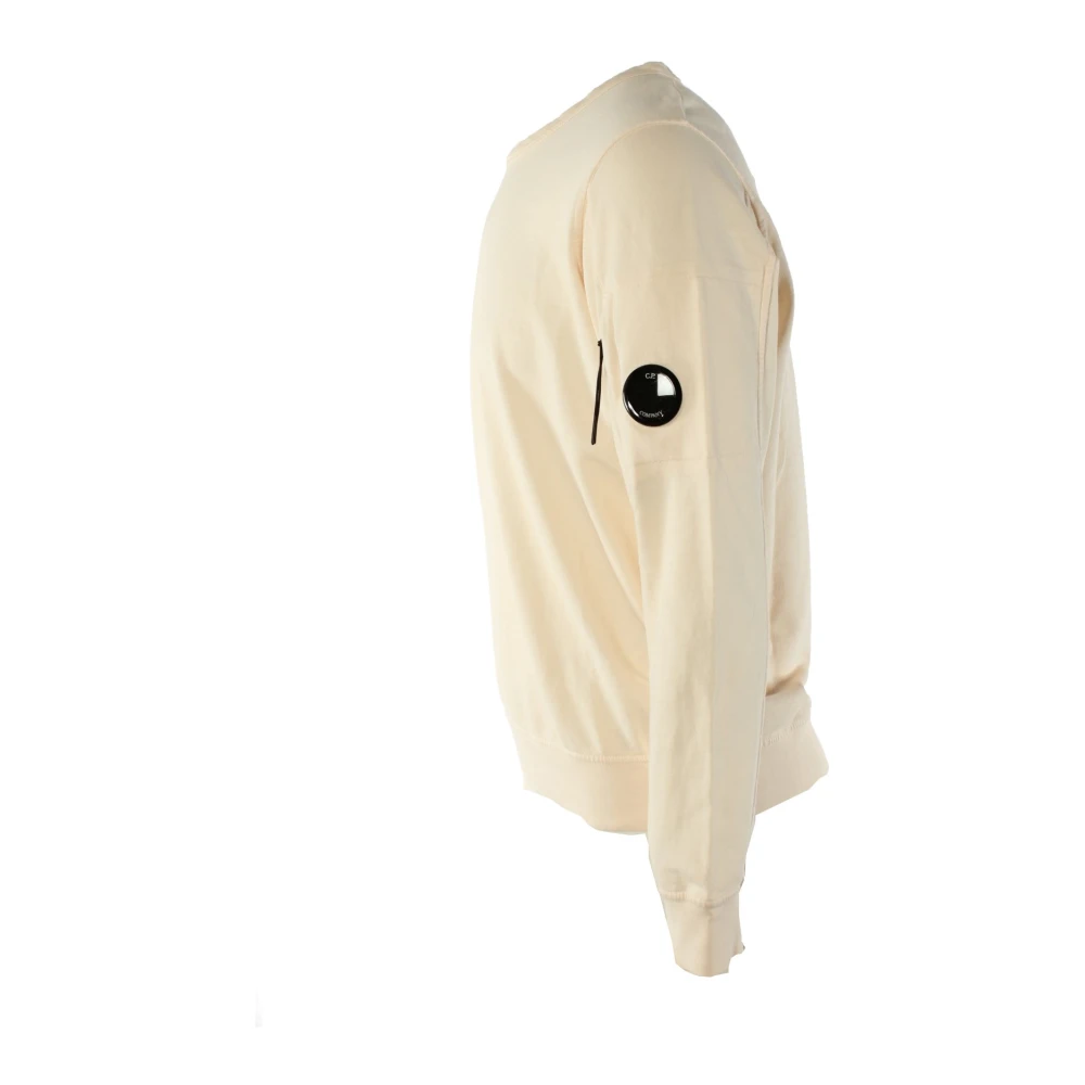 C.P. Company Beige Licht Fleece Trui Beige Heren