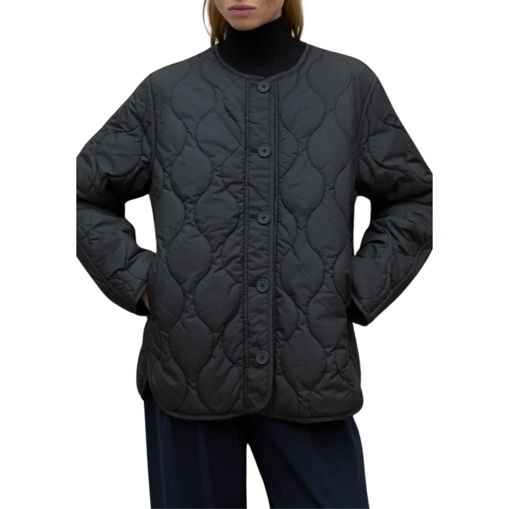 Ecoalf Antraciet Damesjas Calialf Stijl Gray Dames