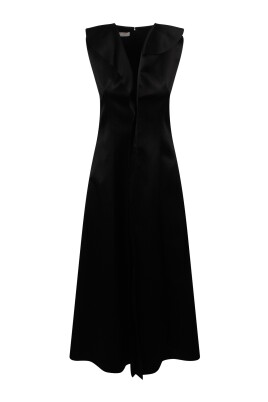 elegant-v-neck-sleeveless-dress