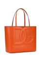 orange-embossed-logo-leather-tote-bag
