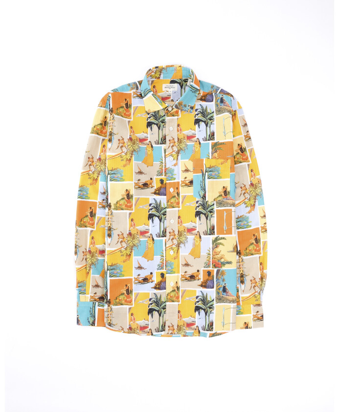 chemise-ete-aloha-jaune