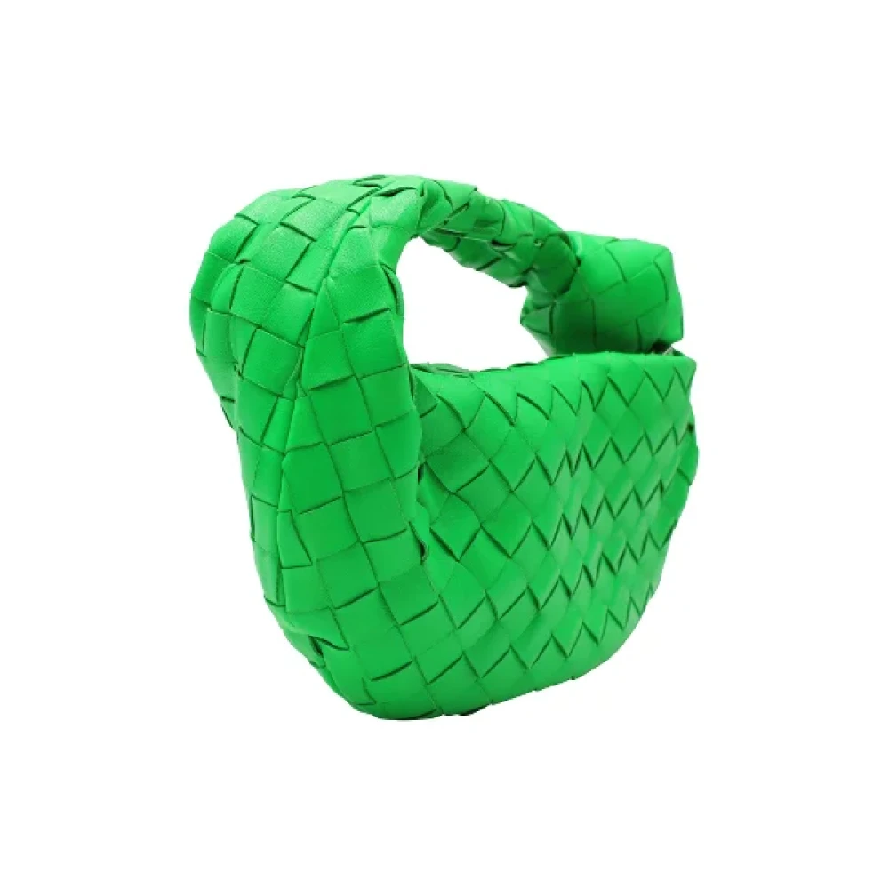 Bottega Veneta Vintage Pre-owned Leather handbags Green Dames