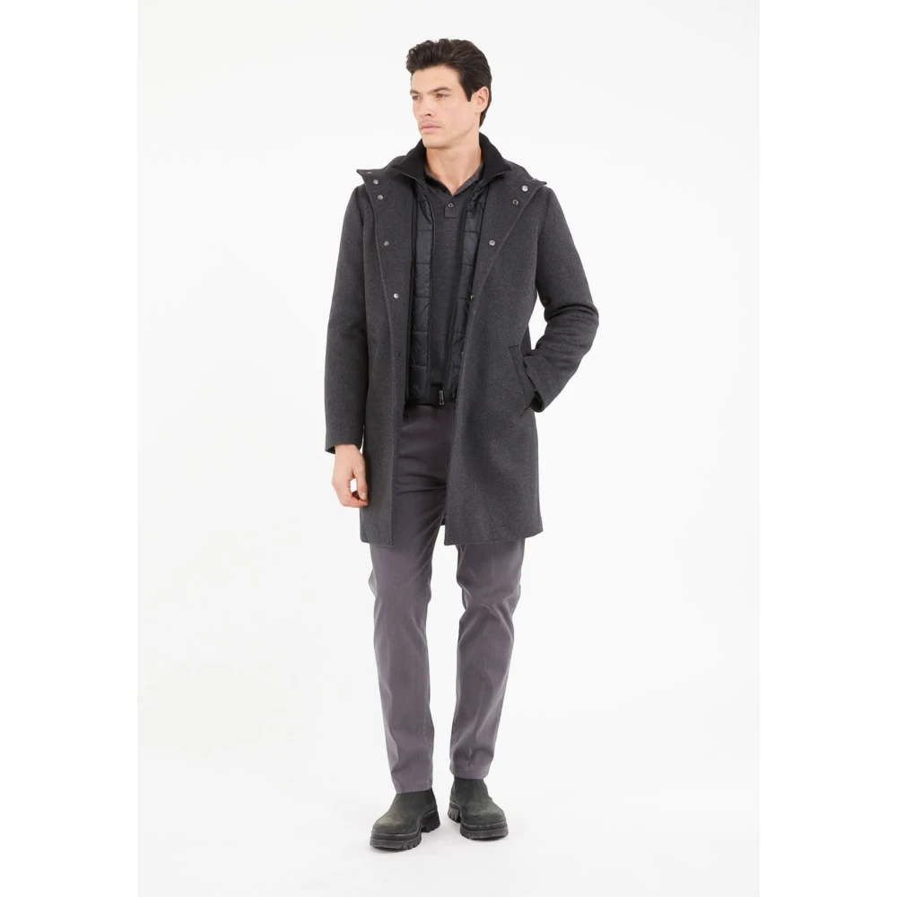 Guess Stijlvolle Winterjassen Collectie Gray Heren