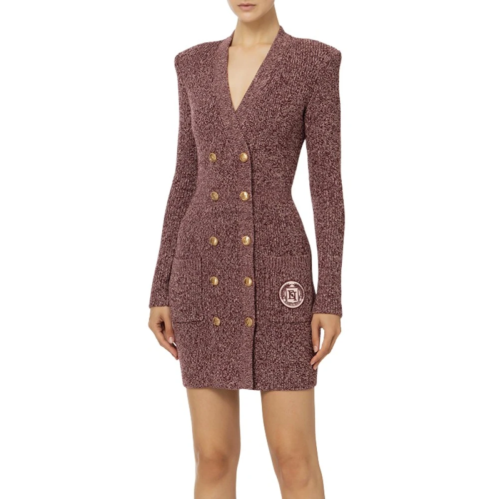 Elisabetta Franchi Elegante Jas Am08S46E2 CO8 Red Dames