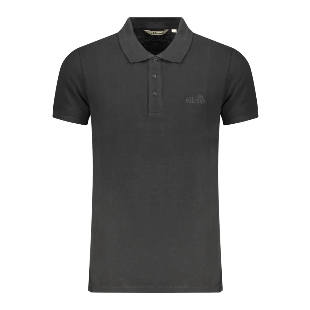 Ellesse Herren Schwarz Oberteile, K, Sgröße: