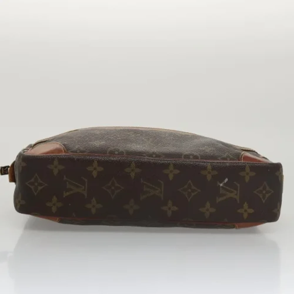Louis Vuitton Vintage Pre-owned Canvas clutches Brown Dames
