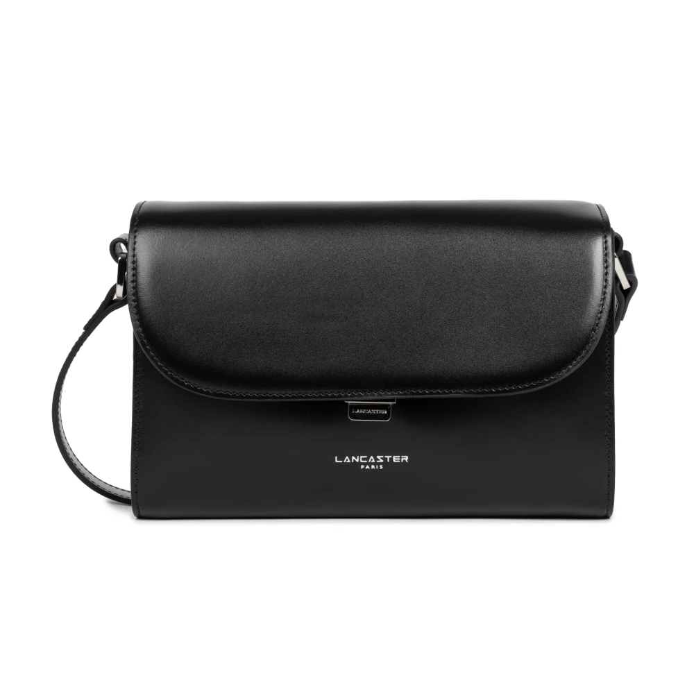 Lancaster Klep Crossbody Tas met Metalen Sluiting Black Dames