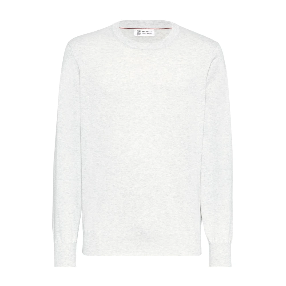 BRUNELLO CUCINELLI Luxe Sweaters Collectie Gray Heren