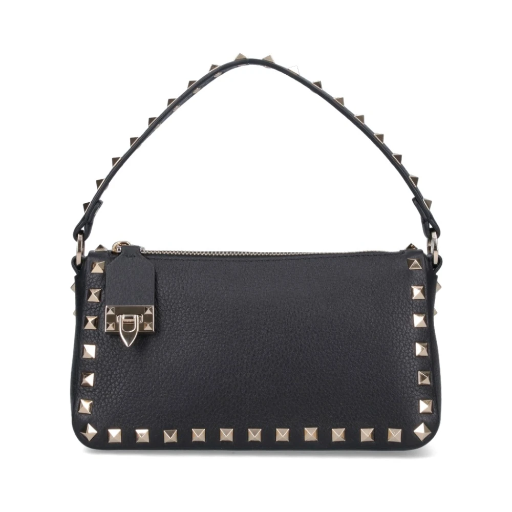 Valentino Garavani Women's Black Studded Leather Crossbody Bag