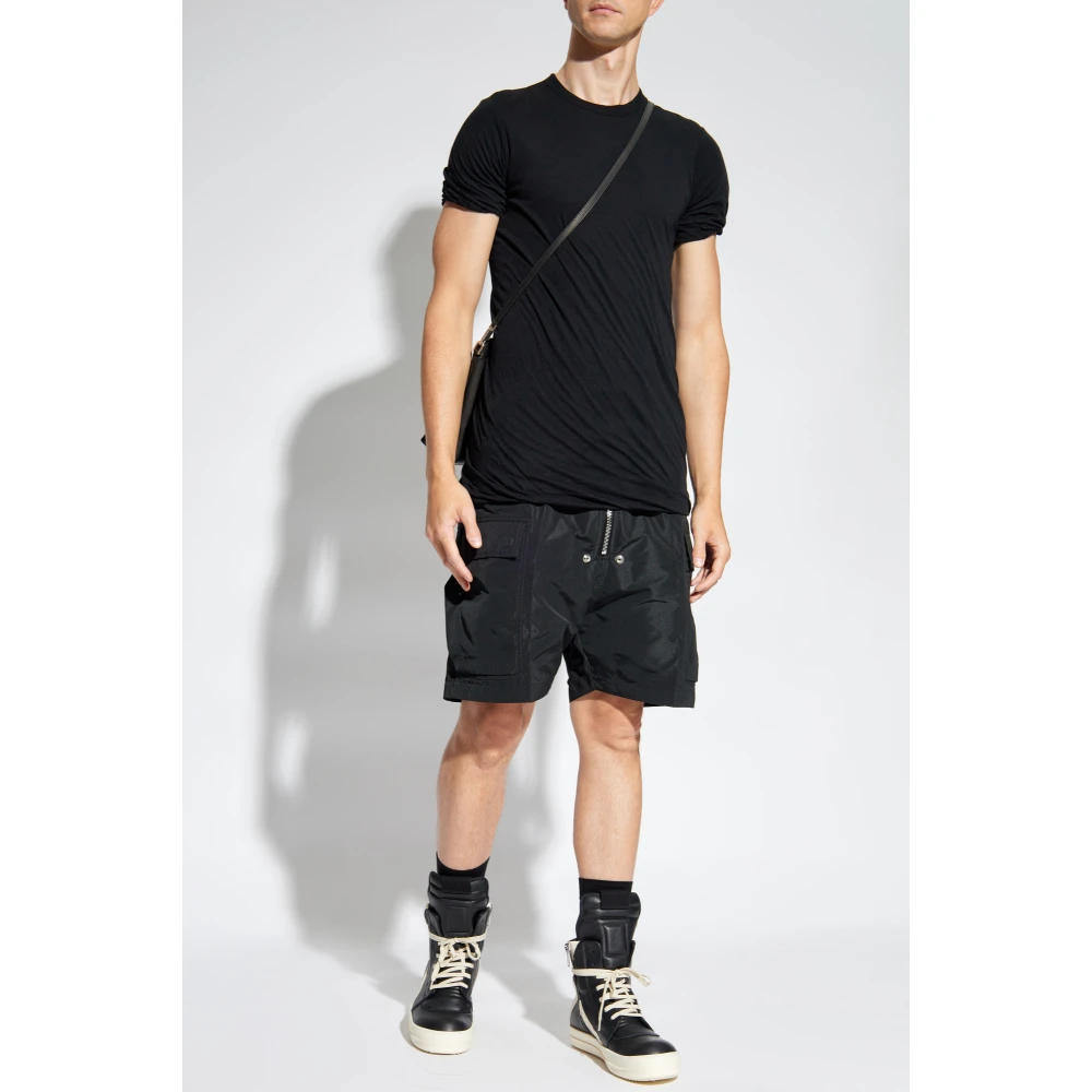 Rick Owens Double T-Shirt Black Heren