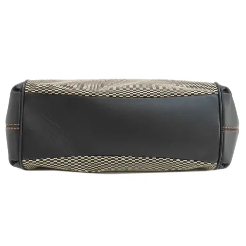 Coach Pre-owned Canvas shoulder-bags Black Dames