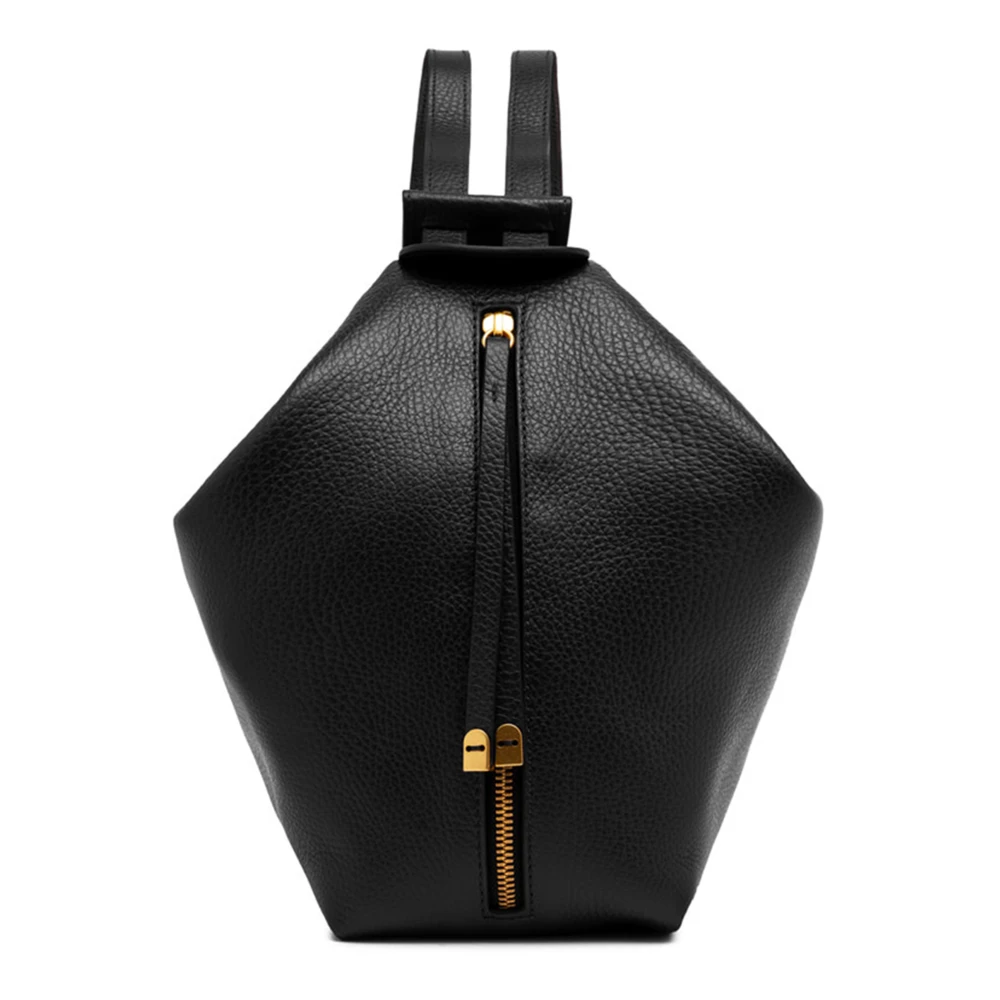 Gianni Chiarini Zwarte Gids Leren Tas Black Dames