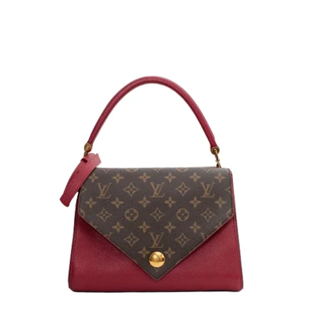 Louis Vuitton Vintage Pre-owned Canvas louis-vuitton-bags Red Dames