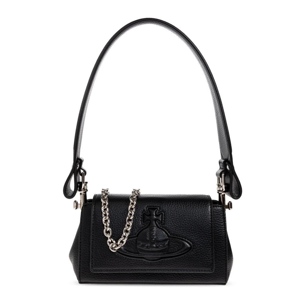 Vivienne Westwood Women's Black Shoulder Bags, One Size, Hazel Small Shoulder Bag