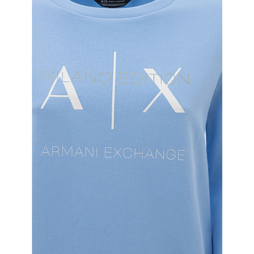 Armani Exchange Sweatshirts Blue Dames