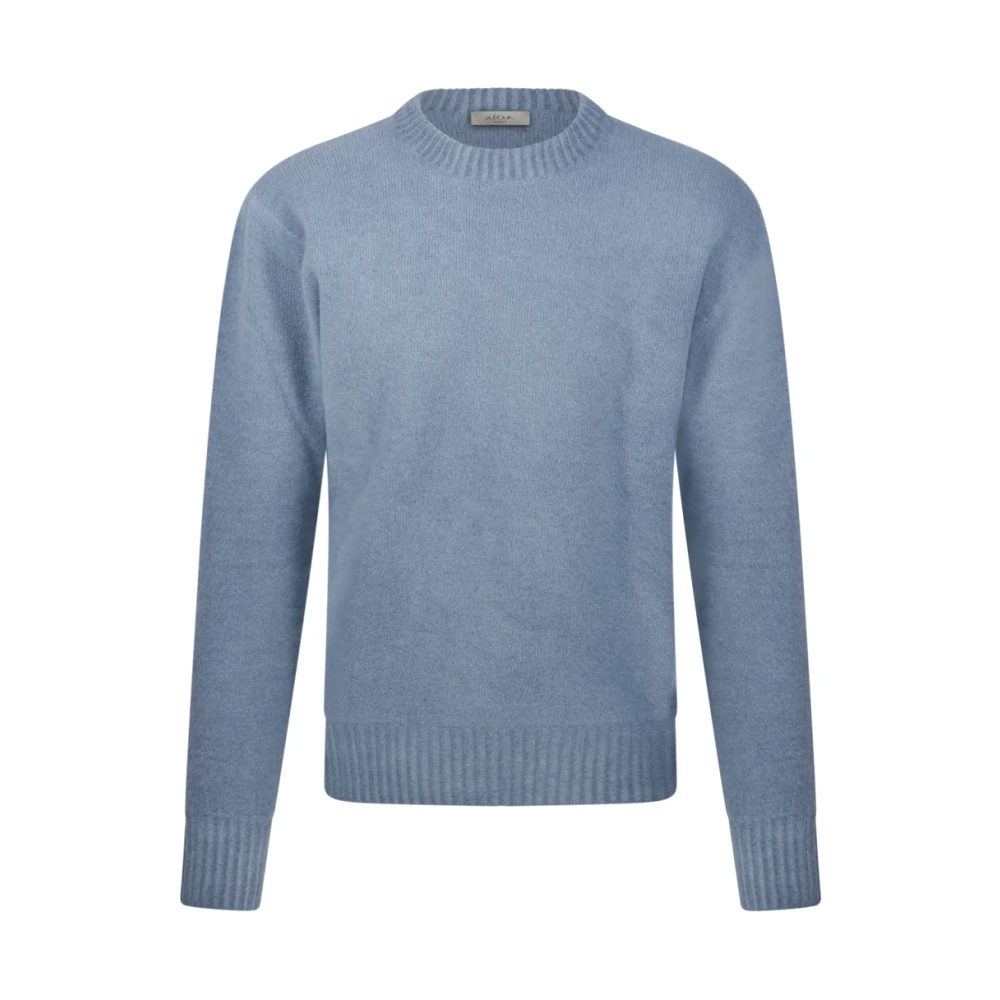 Altea Ronde Hals Sweater in Suikerpapier Blue Heren