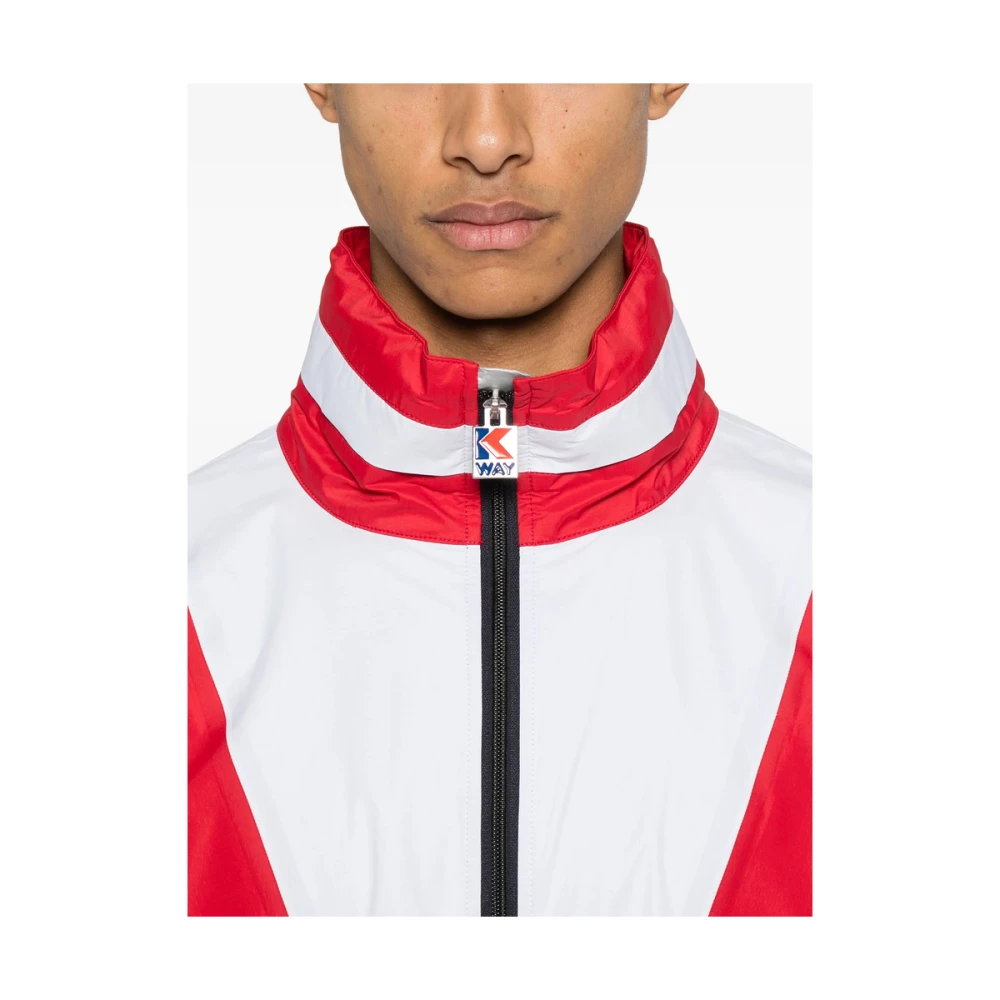 K-way Middernachtblauwe Hooded Ritsjas Blue Heren
