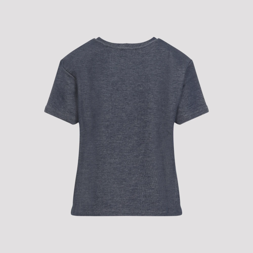 Giorgio Armani Blauwe T-shirts & Polo's voor Vrouwen Blue Dames