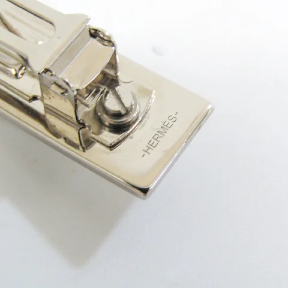 Hermès Vintage Pre-owned Plastic hair-accessories Beige Dames