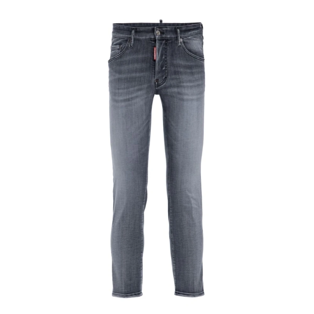 Dsquared2 Ljusgrå Skater Slim-fit Jeans Gray, Herr