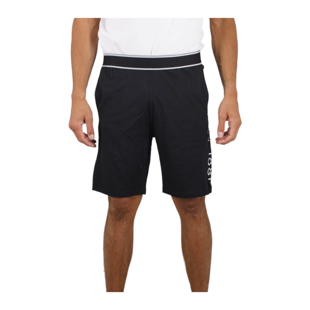 Cerruti 1881 Zwart Logo Print Zij Buffa Black Heren