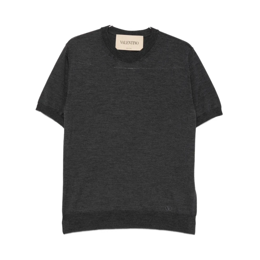 Valentino Garavani Uomo Grigio - T-Camicie - Knitwear - L