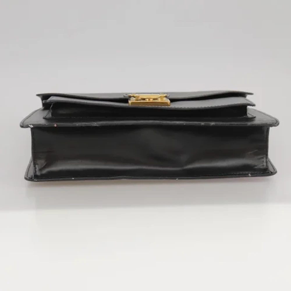 Louis Vuitton Vintage Pre-owned Leather handbags Black Dames