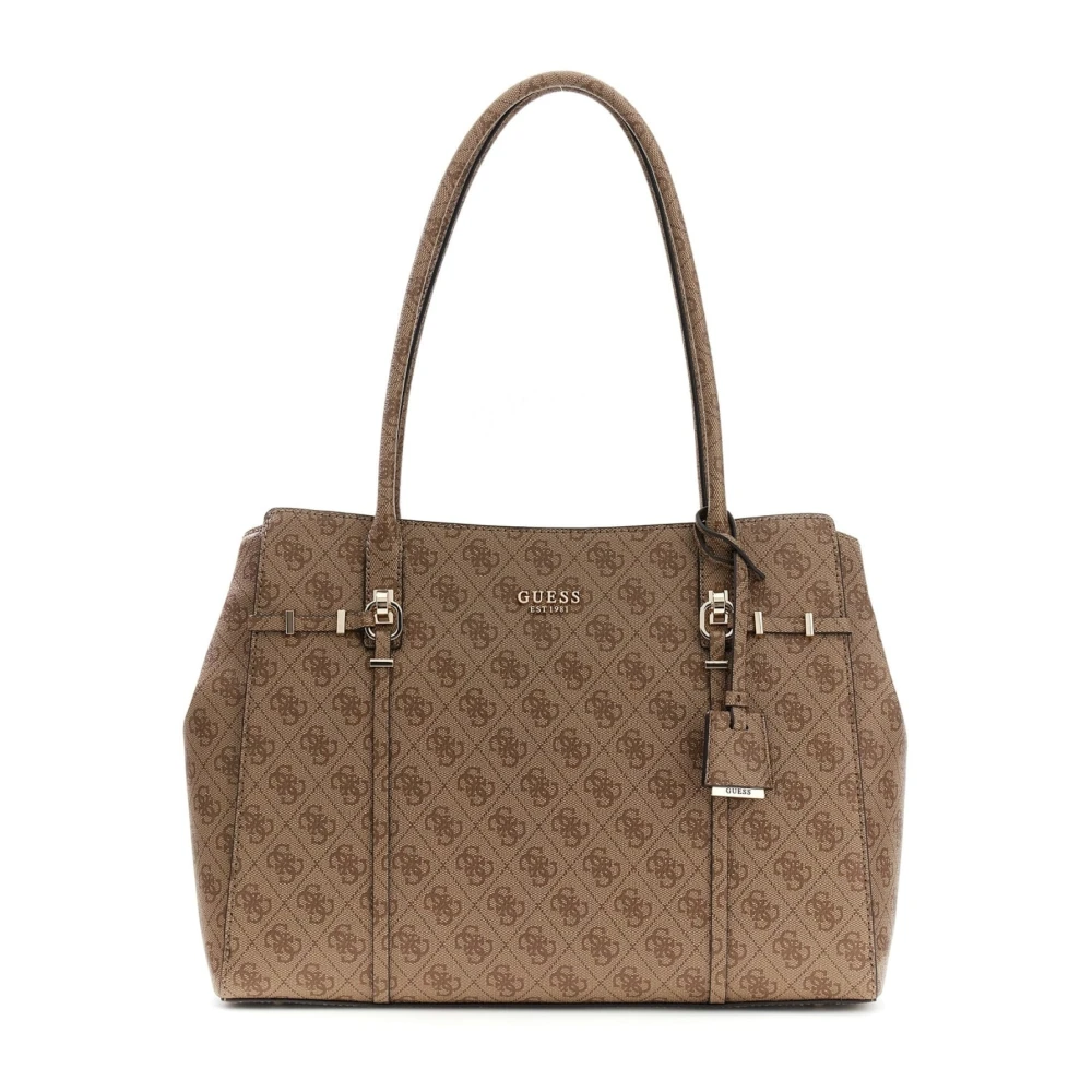 Guess Donna Marrone Borse, Taglia Unica, New,
