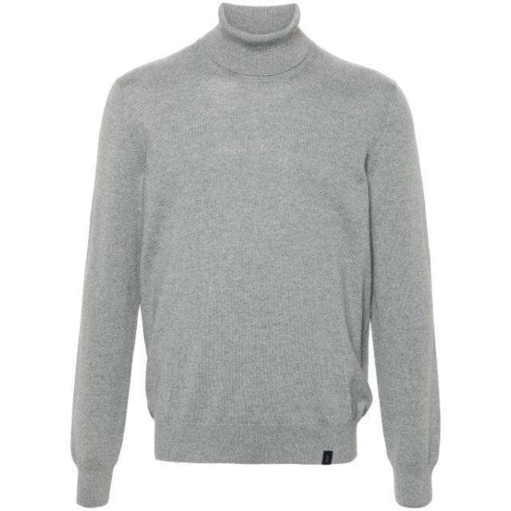 Fay Stijlvolle Gebreide Top Gray Heren