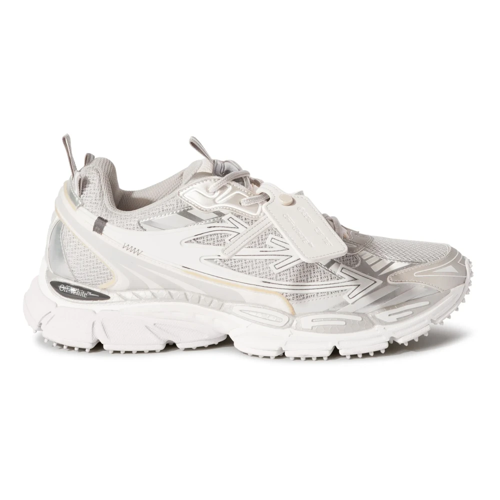 Off Be Right Back Track Runner Heren Schoenen Wit
