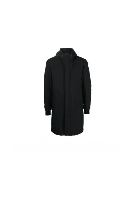 Svart dunparka med Gore-Tex