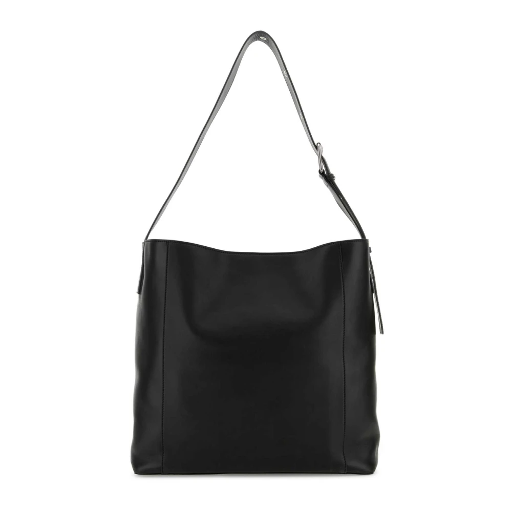 alexander mcqueen Leren Hanger Winkelmandje Black Heren
