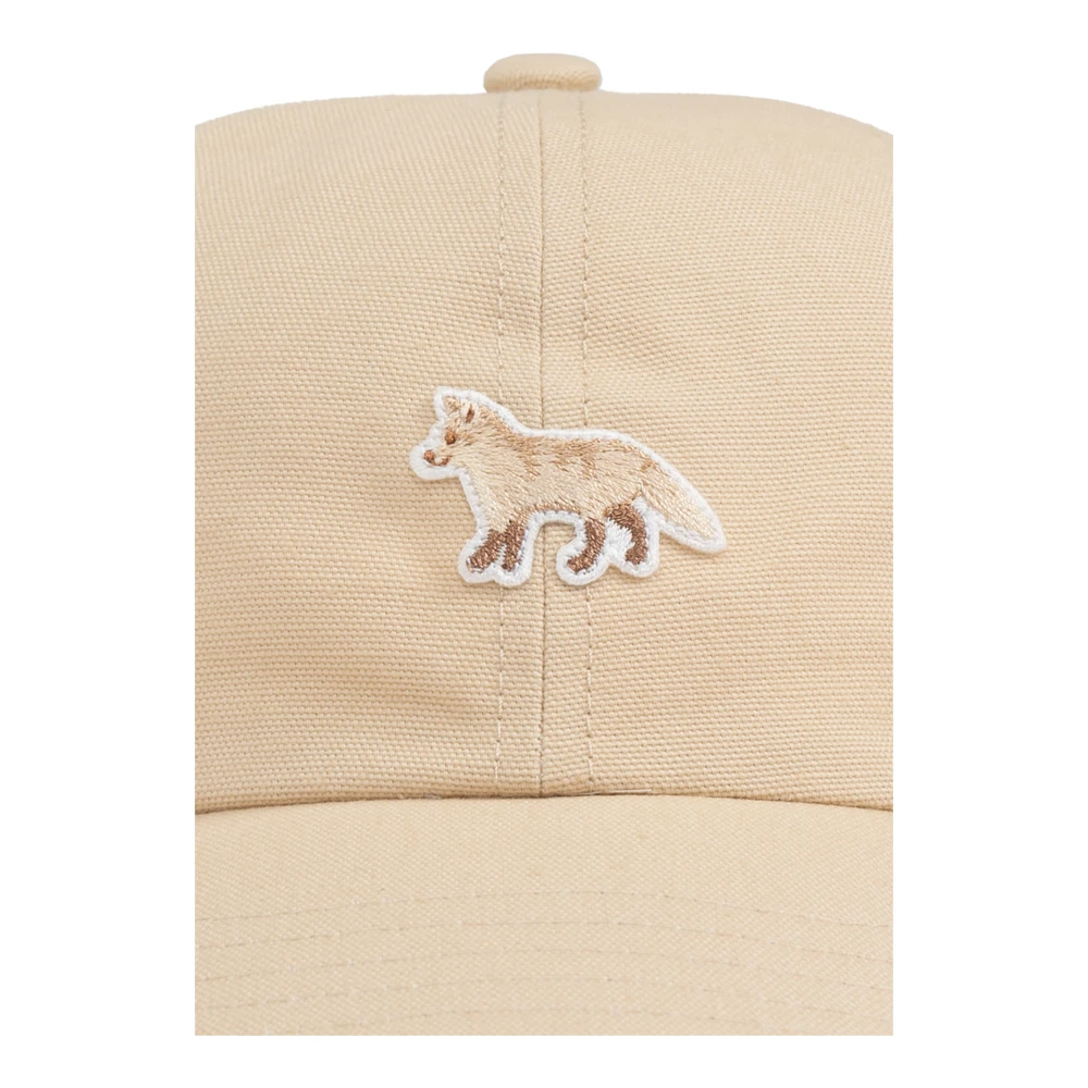 Maison Kitsuné Baseball cap Beige Dames