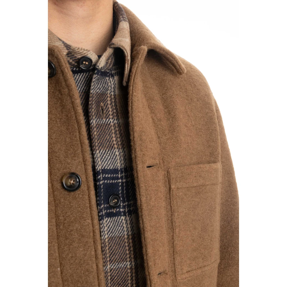 A.p.c. Bruine knoopjas Brown Heren